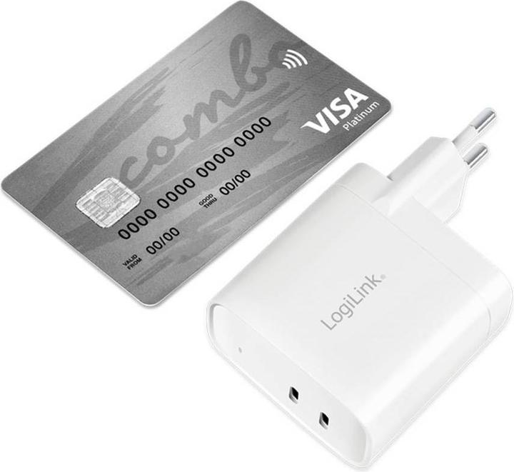 Produktbild LogiLink USB-Steckdosenadapter (40 W)