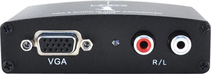 Image du produit Lindy VGA + Convertisseur Audio vers HDMI Résolution maximale 1080p aucune mise à l'échelle (Rallonge)