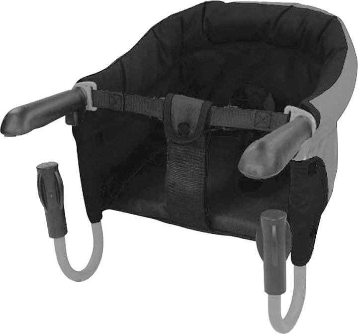 Actual product image ToyToyToy Children's table seat incl. carry bag, 45x35x28cm, grey/black, TC-102