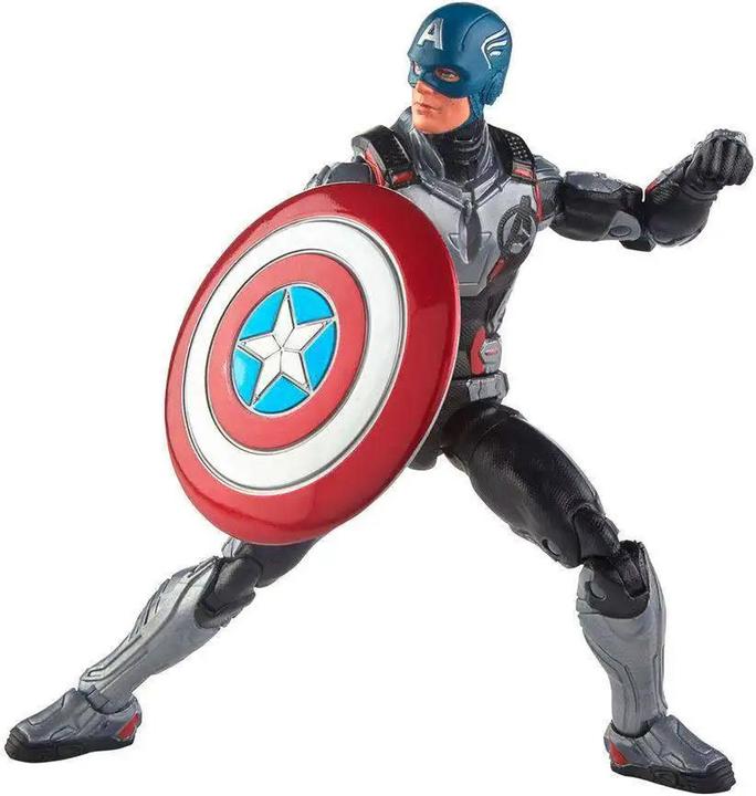 Actual product image Hasbro Avengers Endgame Marvel Legends Thanos Series Captain America Action Figure (Endgame)