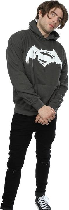 Image du produit - Sweat à capuche BATMAN SUPERMAN BEATEN LOGO - Homme (XXL)