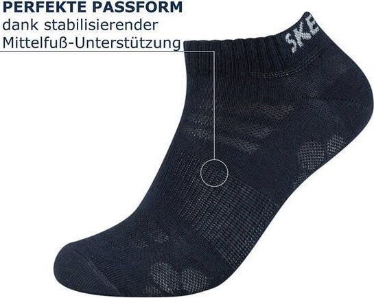 Produktbild Skechers Unisex-Sneaker-Socken 8er-Pack (8er Pack, 39, 42)