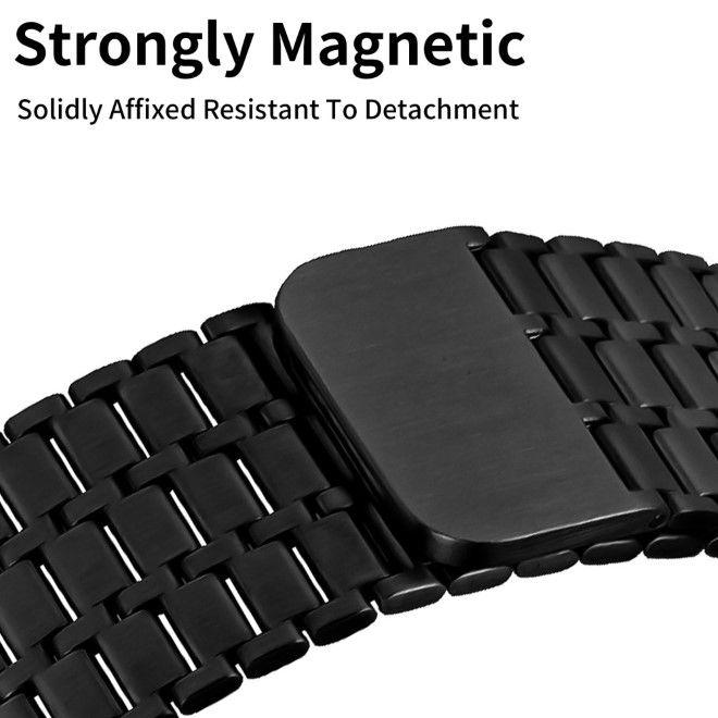 Produktbild MU Classic Stainless Steel Series Edelstahl Armband (24 mm, 42 mm, 44 mm, 45 mm, Edelstahl, Apple Watch Series 4, Apple Watch SE, Apple Watch Series 6, Apple Watch Series 5, Apple Watch Series 8, Apple Watch Series 3, Apple Watch Series 9, Apple Watch Series 1, Apple Watch Series 2, Apple Watch Series 7)