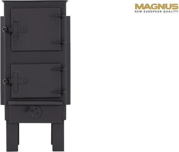 Immagine prodotto Markone Stufa Magnus con mattone GT9 nero Stufa per officina