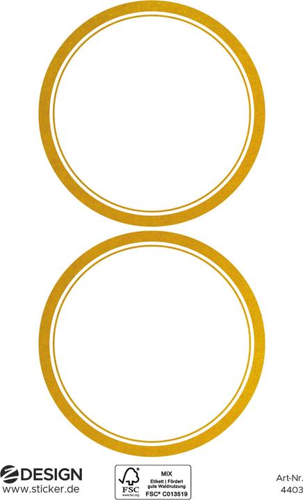 Produktbild Z-Design Sticker zum Beschriften