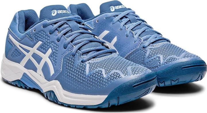 Actual product image ASICS Performance Gel Resolution 8 GS Tennis Shoe Kids (38)