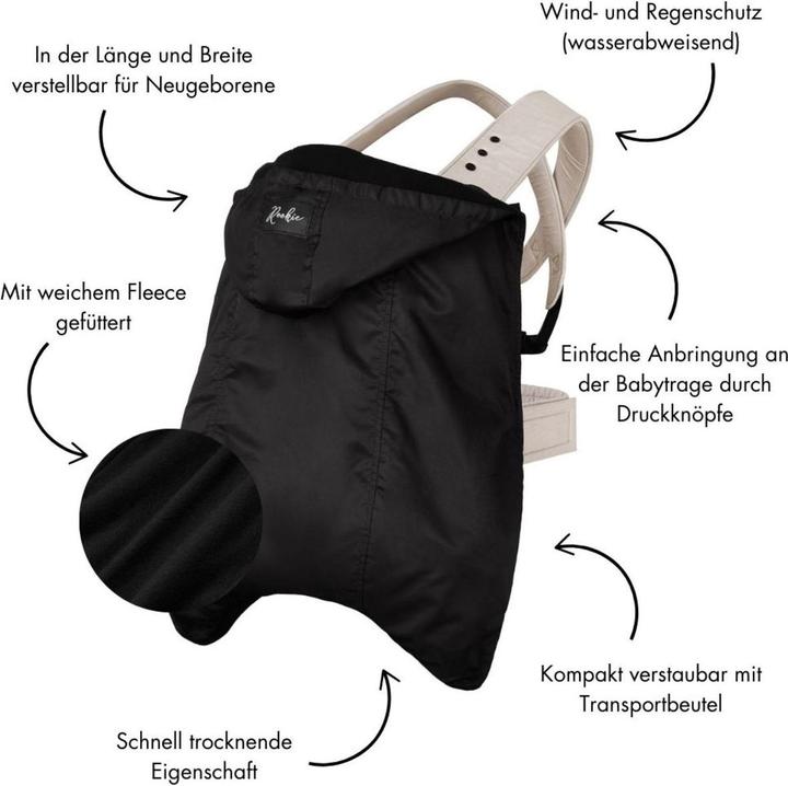 Image du produit Rookie Housse d'hiver pour porte-bébé