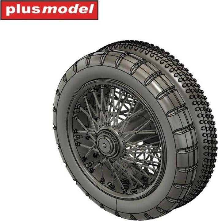 Actual product image Plus Model Wheels for british armoured car RR