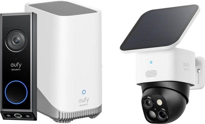 eufy Video Doorbell E340 + HomeBase 3 + Solocam S340 - Bundelvoordeel