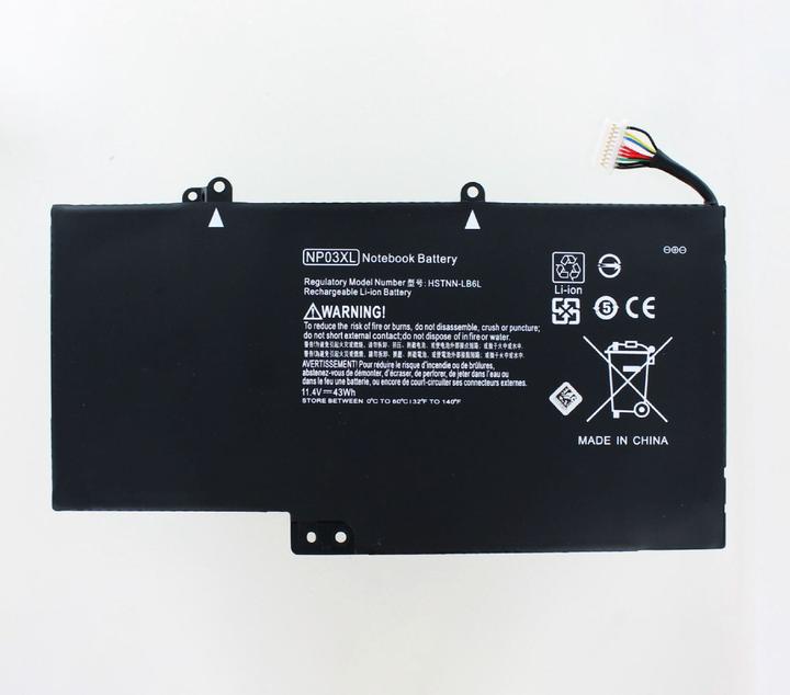 Image du produit AGI Batterie compatible avec HP Pavilion X360 13-a000ns - Batterie - 3.750 mAh (3750 mAh)