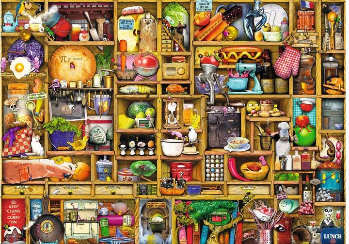 Produktbild Ravensburger Kurioses Küchenregal (1000 Teile)