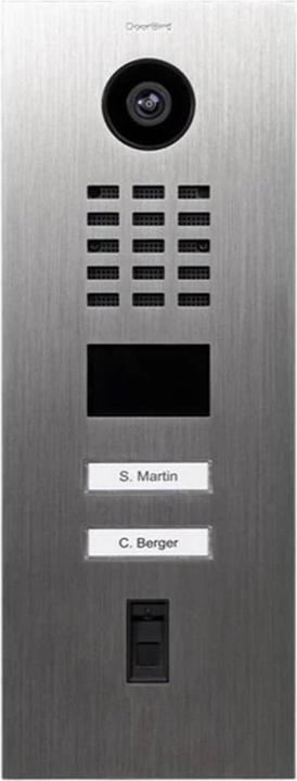 Actual product image Doorbird IP Door Station D2102FV Fingerprint 50 (Wi-Fi)