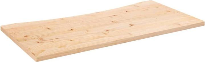 Actual product image VidaXL Schreibtischplatte 110x55x2,5 cm Massivholz Kiefer (110 x 55 x 2.5 cm)
