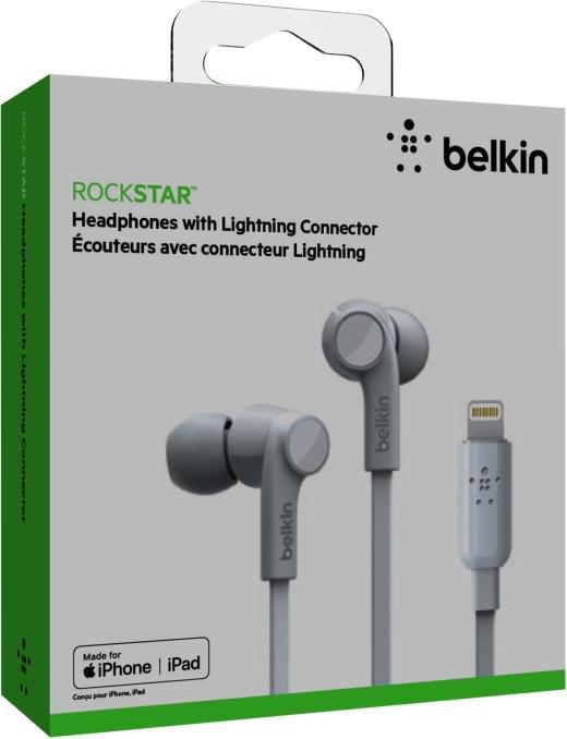 Actual product image Belkin Rock star (No noise cancelling, Cable)