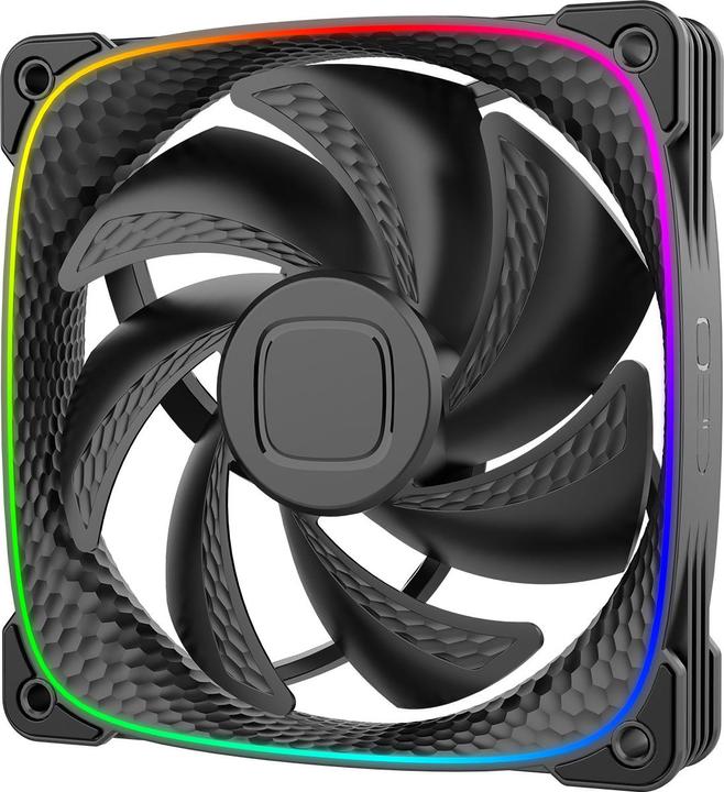 Produktbild Geometric Future Squama 2503B RGB Lüfter - 120 mm, schwarz (120 mm, 1 x)