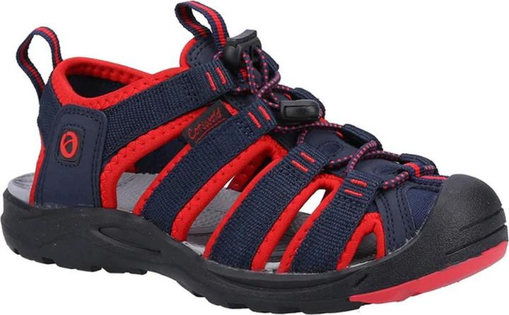 Navy blue, Red