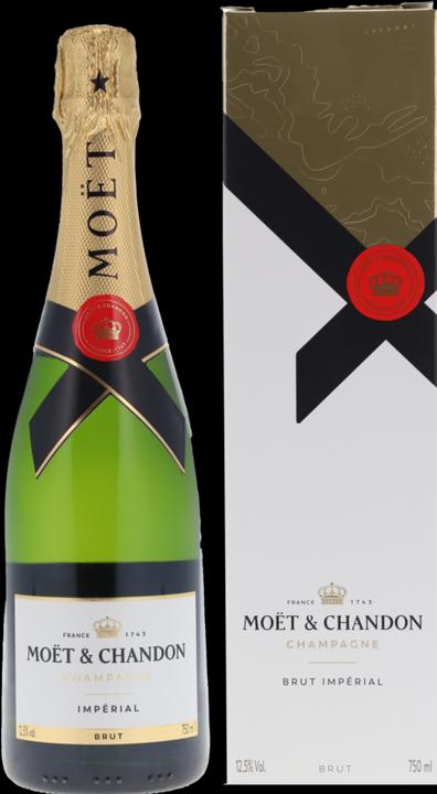 Moët & Chandon Impérial en coffret cadeau (1 x 75 cl)