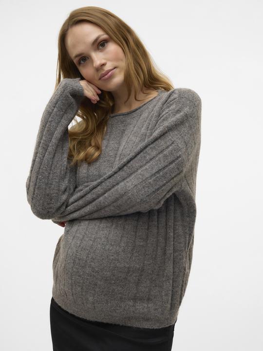 Image du produit Vero Moda Maternity Coupe normale Pull à col rond Haut tricoté (L)