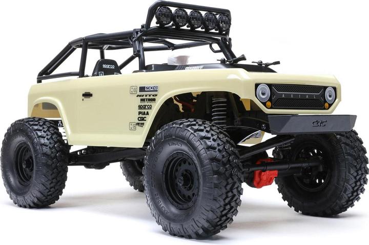 Actual product image Axial SCX10 II Deadbolt Electric Brushed Crawler 4WD 1:10 RTR Tan (RTR Ready-to-Run)