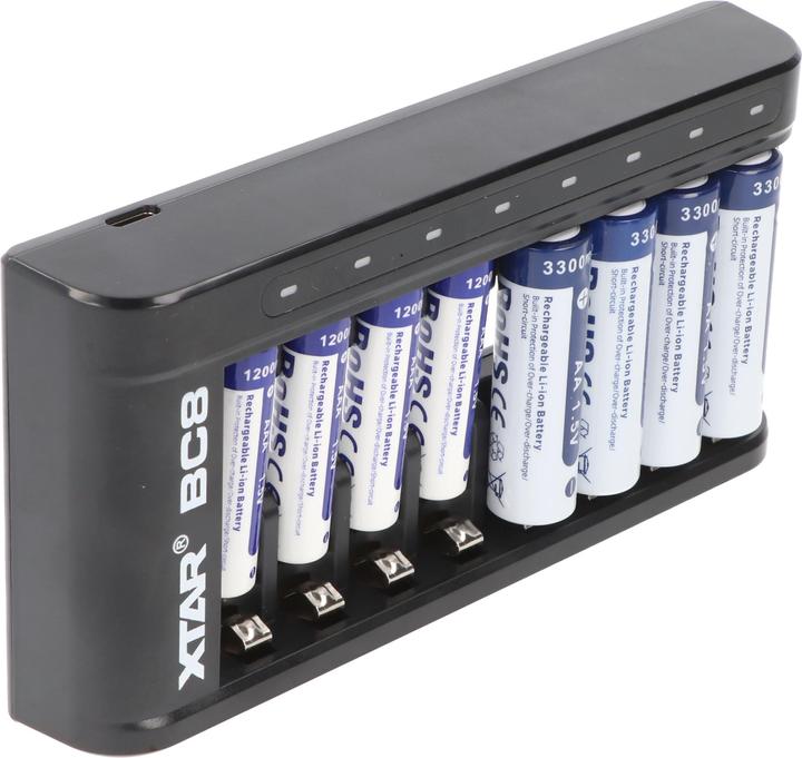 Actual product image Xtar BC8 (1 pcs., AAA, Chargers without battery)