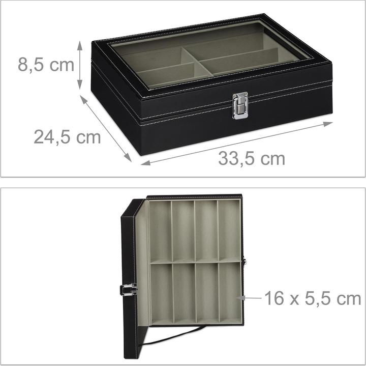 Actual product image Relaxdays Spectacle box