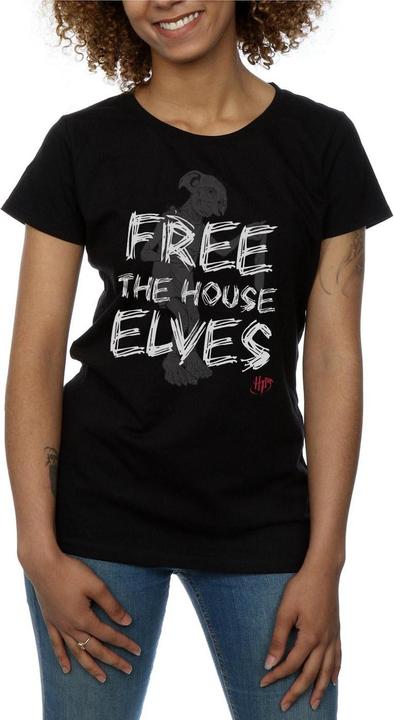 Image du produit - T-shirt DOBBY FREE THE HOUSE ELVES - Femme (L)
