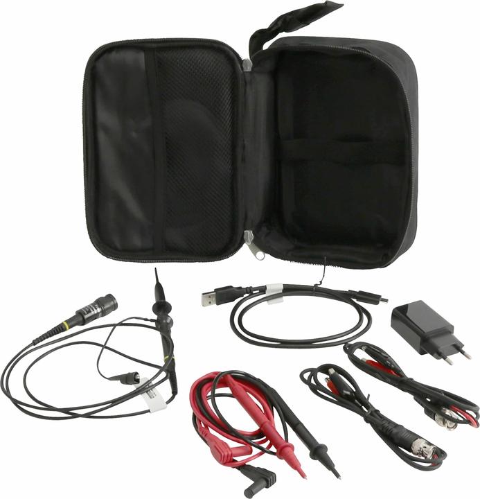 Actual product image Owon LCD oscilloscope with multimeter and function generator, HDS242S, 2-channel, 40 MHz