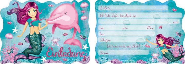 Actual product image Invitations - Sirène (8pcs) (8 pcs.)