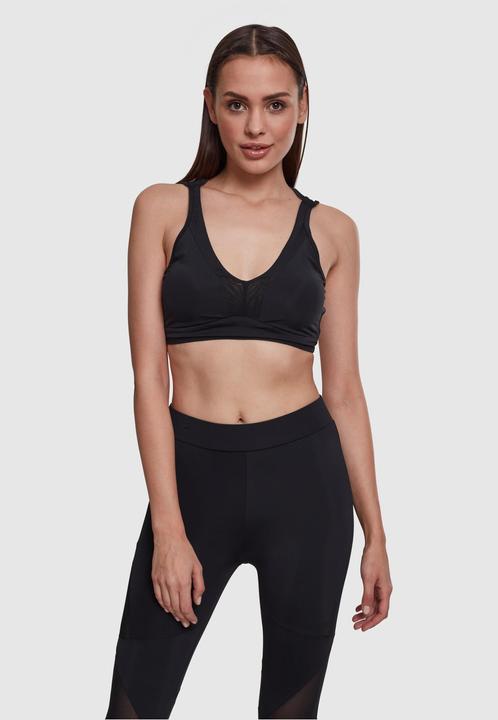 Produktbild Urban Classics Ladies Tech Mesh Crossback Bra (Einzelpack, S)