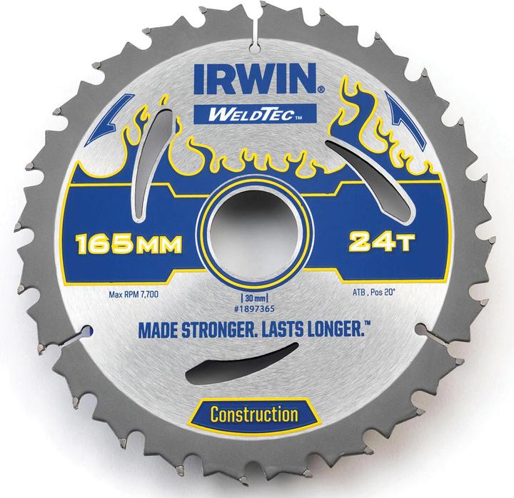 Irwin WeldTec circular saw blade, IRW1897365