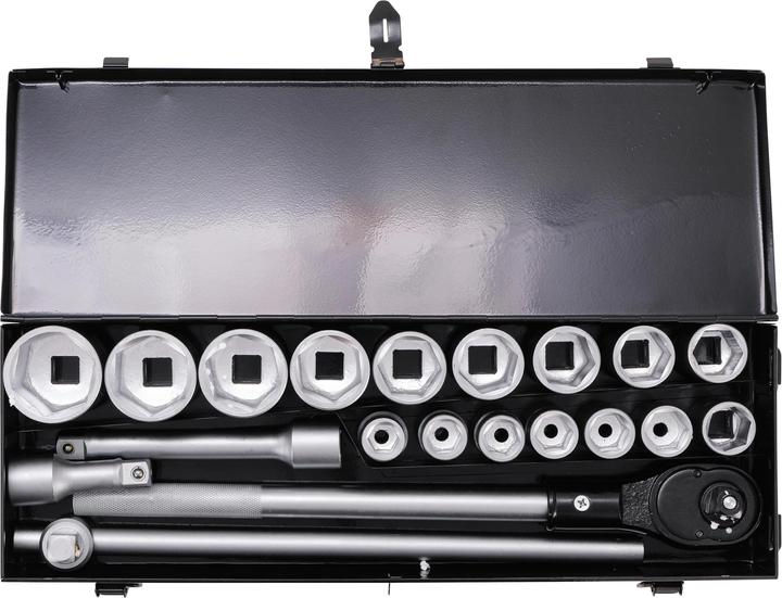 Immagine prodotto BGS Set di bussole con attacco da 20 mm (3/4") | 19-50 mm | 20 pezzi. (20 mm)