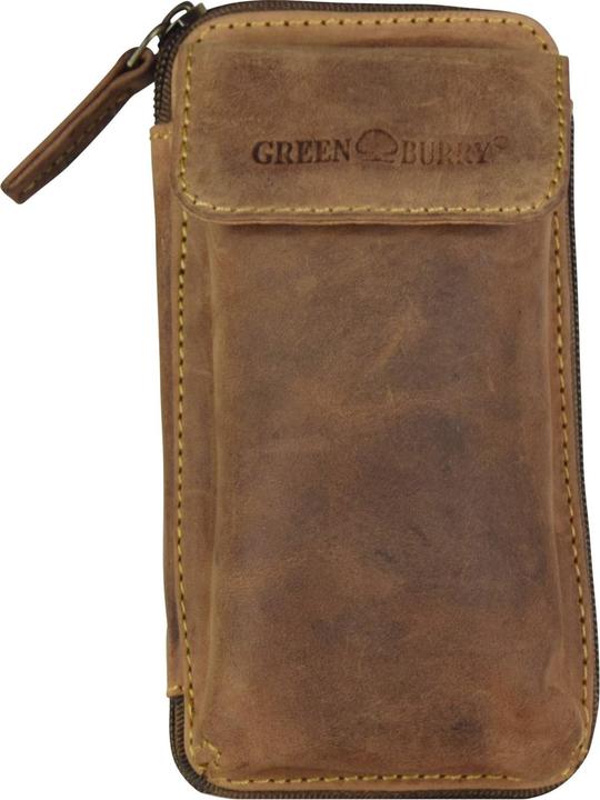Greenburry Vintage Gürteltasche Leder 14,5 cm