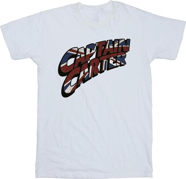 Actual product image Mens What If Captain Carter T-Shirt (5XL)