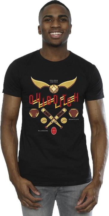 Actual product image Mens Quidditch Golden Snitch T-Shirt (XL)
