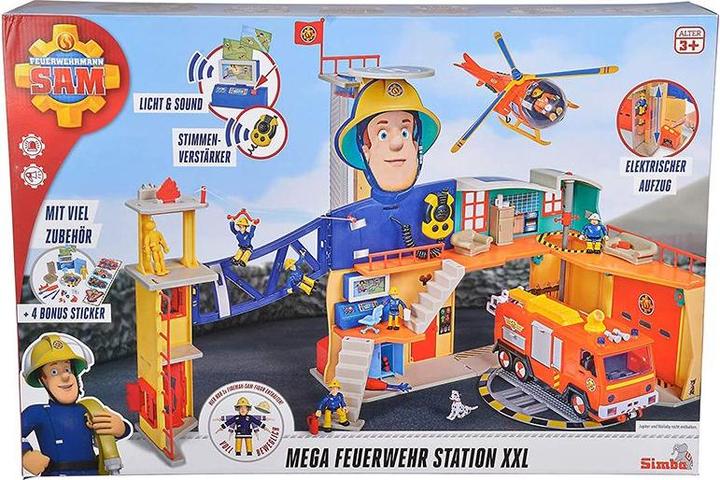 Actual product image Simba Sam Mega Fire Station XXL