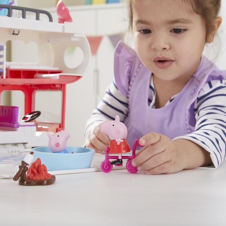 Immagine prodotto Peppa Pig Pig s Avonturen, Camper per famiglie, Kinderspeelgoed met 4 figure