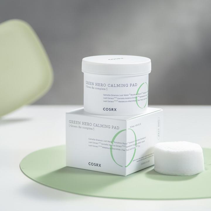 Produktbild Cosrx One Step Green Hero Calming Pad (700 ml)