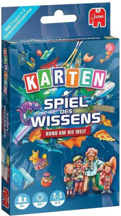 Actual product image Jumbo Spiel des Wissens Kartenspiel, d (German, French, Italian)