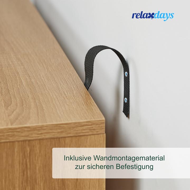 Produktbild Relaxdays Kommode (80 x 40 x 80 cm)