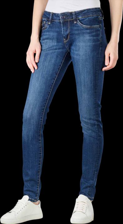 Actual product image Pepe Jeans Pixie Skinny Fit Powerflex Dark Wiser (W25/L30)