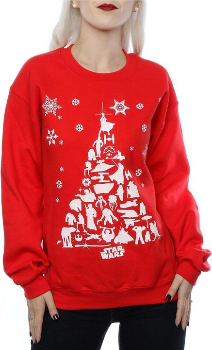 Immagine prodotto Star Wars Christmas Tree Felpa Donna (L)