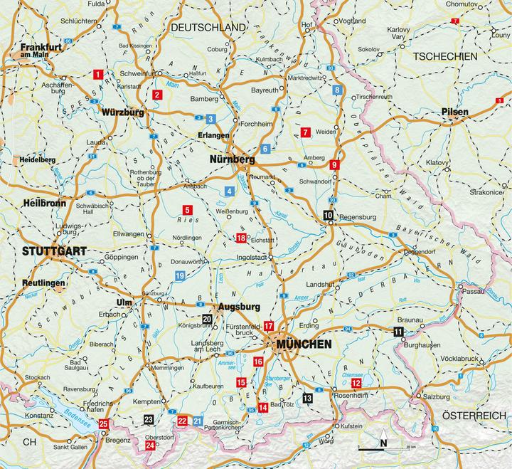 Valori nutrizionali e ingredienti Die Radel-Bucket-List Bayern (Tedesco, Wilfried e Lisa Bahnmüller, 2024)