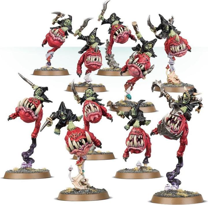Produktbild Games Workshop Warhammer Age of Sigmar - Gloomspite Gitz Squig Hoppers (Kunststoff)