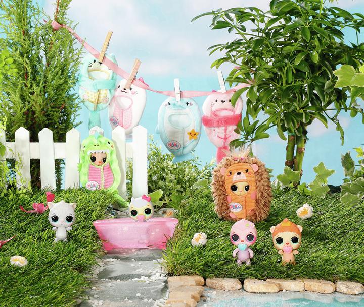 Produktbild Zapf Creation 904466 BABY born Surprise Pets 3 - kleine Tiere, mit Kokon, Anhänger, Schnuller, Gebur