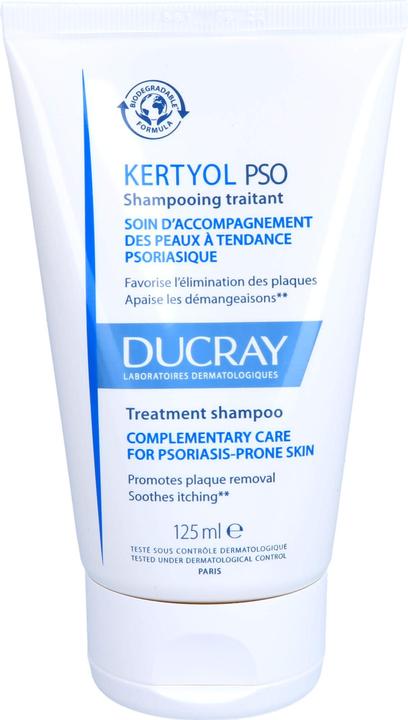 Image du produit Ducray Kertyol P.S.O. shampooing de cure équilibrant, 125 ml shampooing (125 ml)