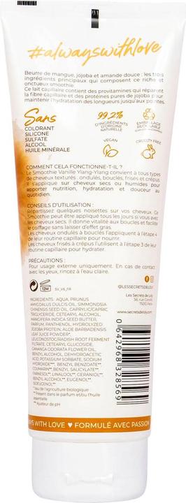 Produktbild Les Secrets de Loly Smoothies Vanille Ylang Lait Capillaire (250 ml)