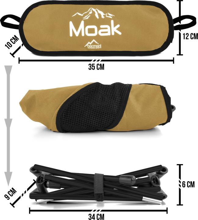 Immagine prodotto Normani Ultraleichter Campingstuhl „Moak“ - 8511
