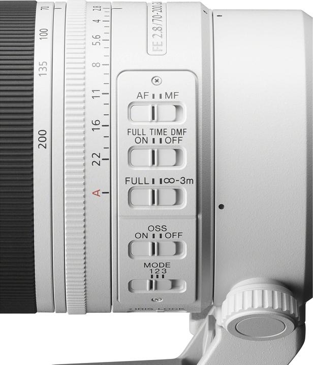 Actual product image Sony FE 70-200mm f/2.8 GM OSS II - (EU) (Sony E, full size)