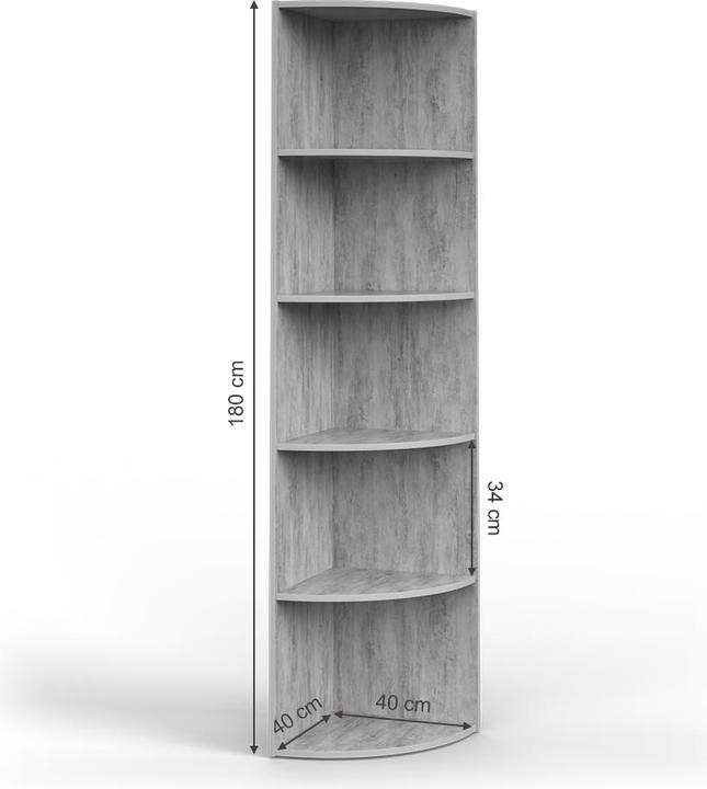 Actual product image Vicco Ecki (40 x 180 x 40 cm)