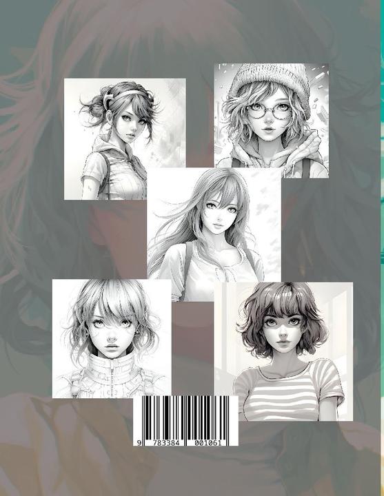 Image du produit Livre de coloriage manga pour filles
